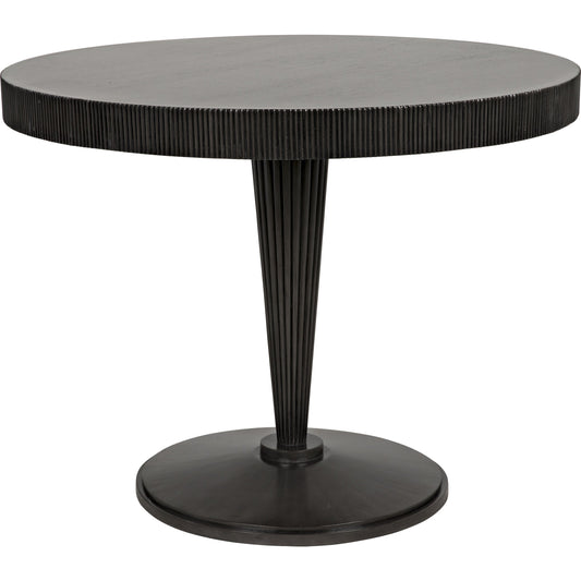 Granada Dining Table by Noir in pale. Made from mahogany in a modern style.