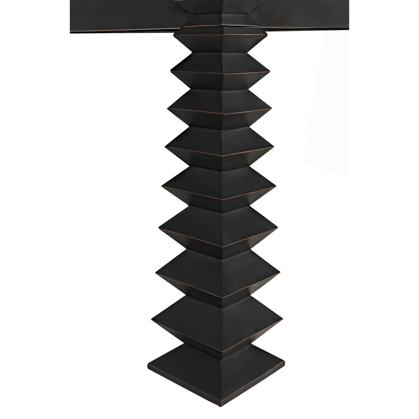 002 SI-1956816 | Additional Silo | Brancusi Table by Noir in pale. Made from mahogany and veneer in a modern style.