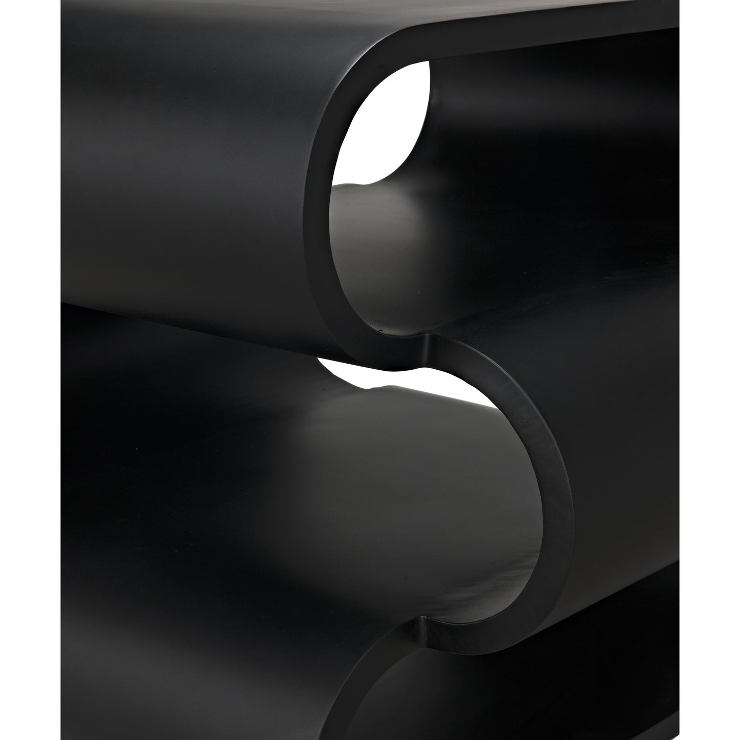 006 SR-834061 | Additional Silo | Nada Side Table by Noir in black metal. Made from metal in a modern style.