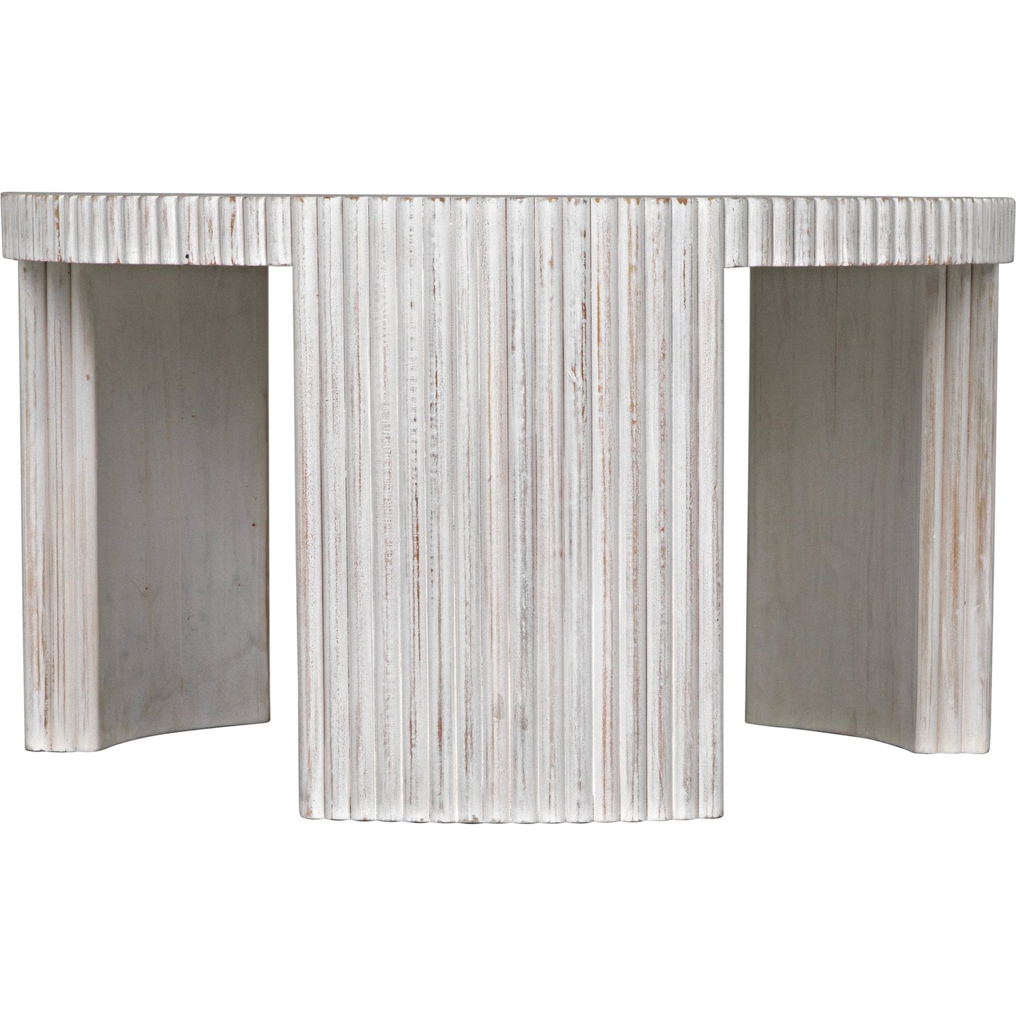 004 SI-1956910 | Additional Silo | Jgor Coffee Table by Noir in white wash. Made from mahogany in a modern style.
