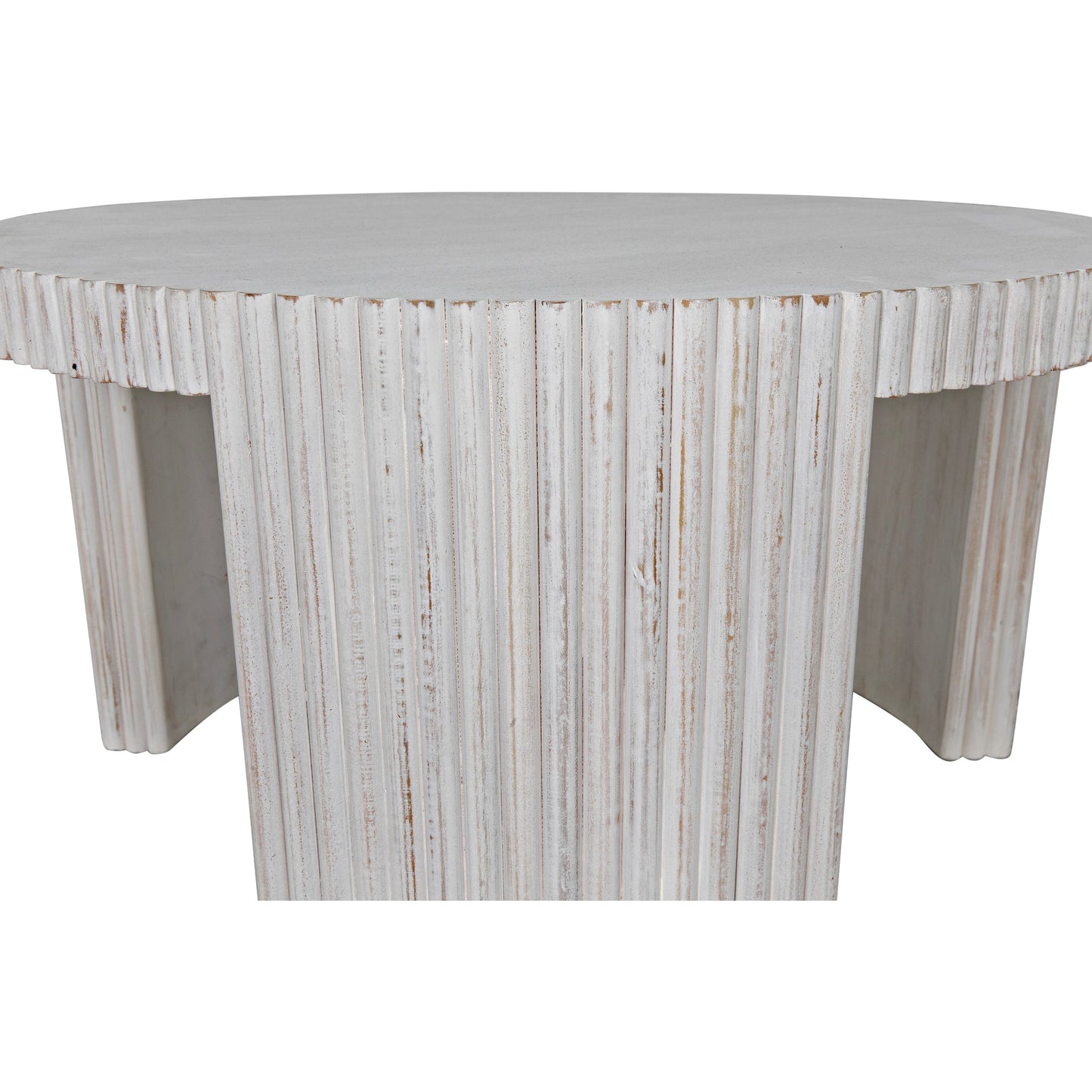 002 SI-1956910 | Additional Silo | Jgor Coffee Table by Noir in white wash. Made from mahogany in a modern style.