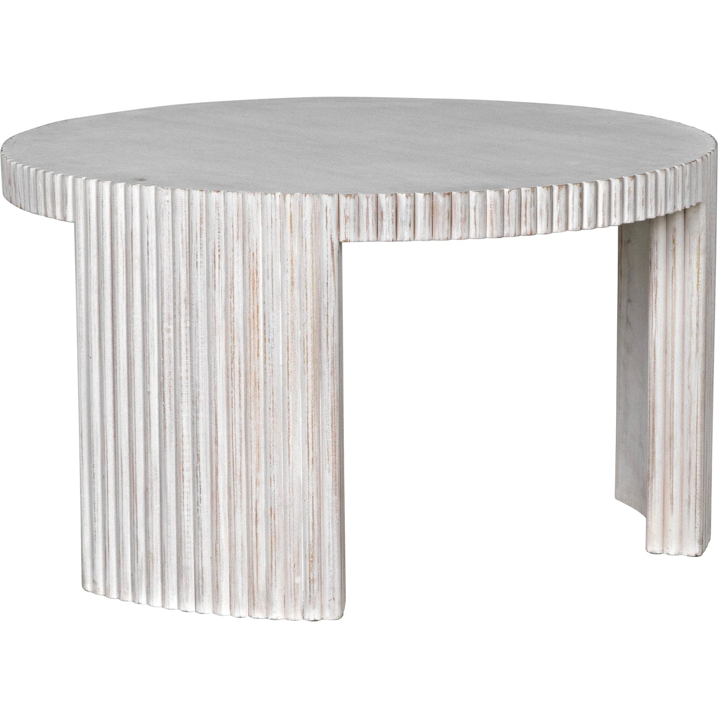 008 SI-1956910 | Additional Silo | Jgor Coffee Table by Noir in white wash. Made from mahogany in a modern style.