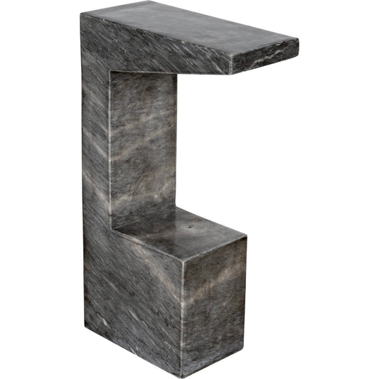 Aero Side Table by Noir. Made from marble in a modern style.