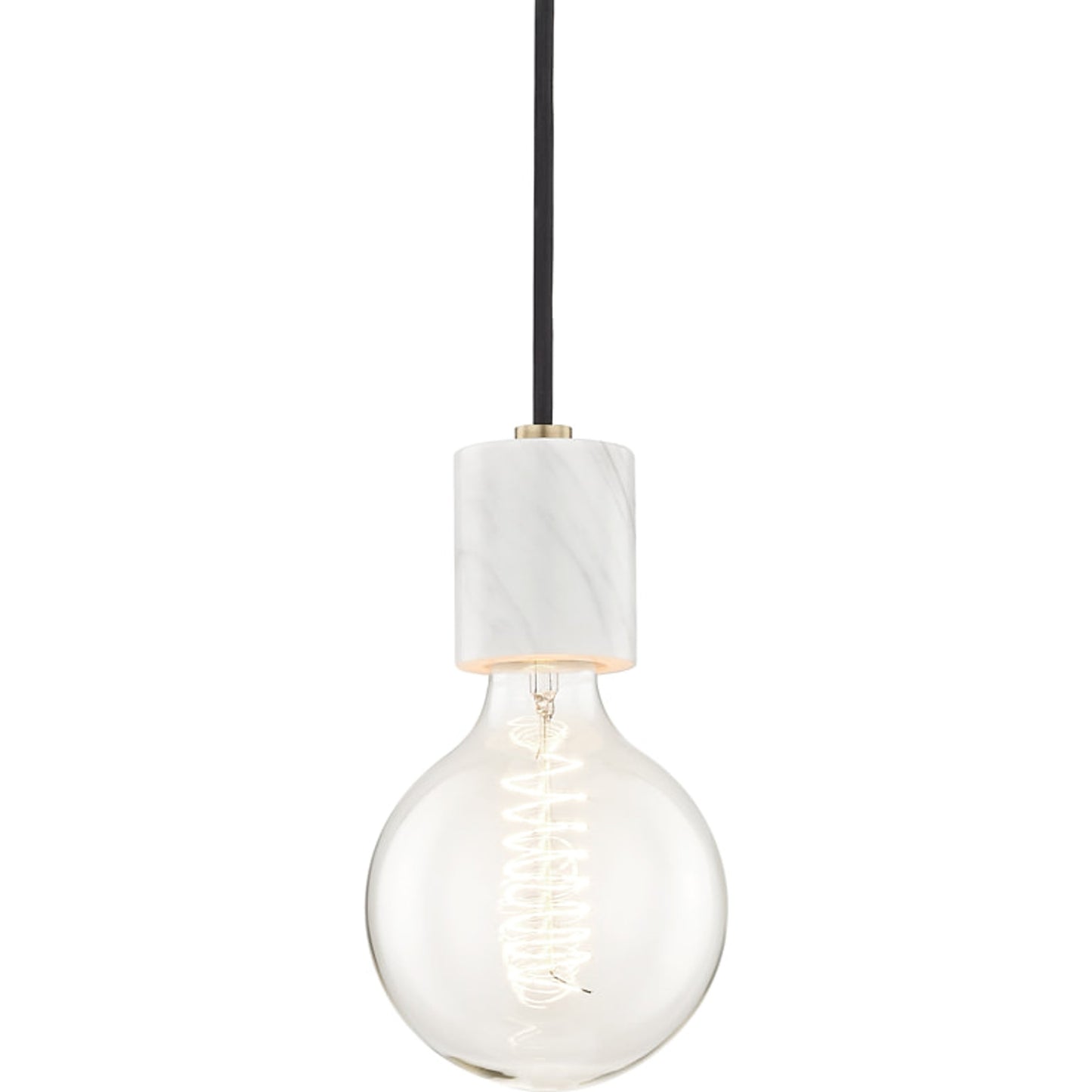 002 S-313139 | Additional Silo | Asime Mini Pendant by Mitzi in aged brass. Made from steel in a modern style.