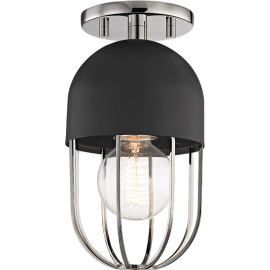 Haley Flush Mount by Mitzi. Made from steel in a modern style.