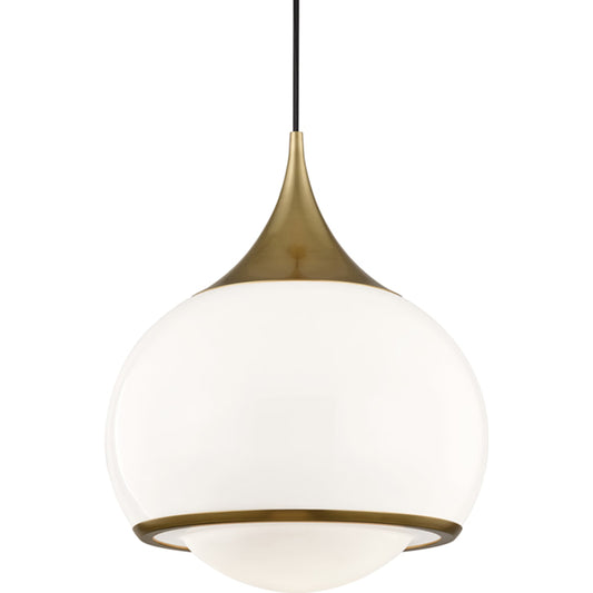 001 SR-782317 | Primary Silo | Reese Pendant by Mitzi. Made from steel in a modern style.