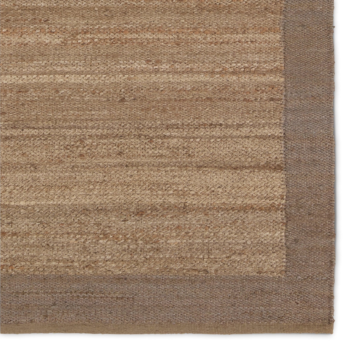 004 SI-1973501 | Closeup | Hanover Query HAN01 Rug by Jaipur Living in brown. Made from 100% jute in a unique style.