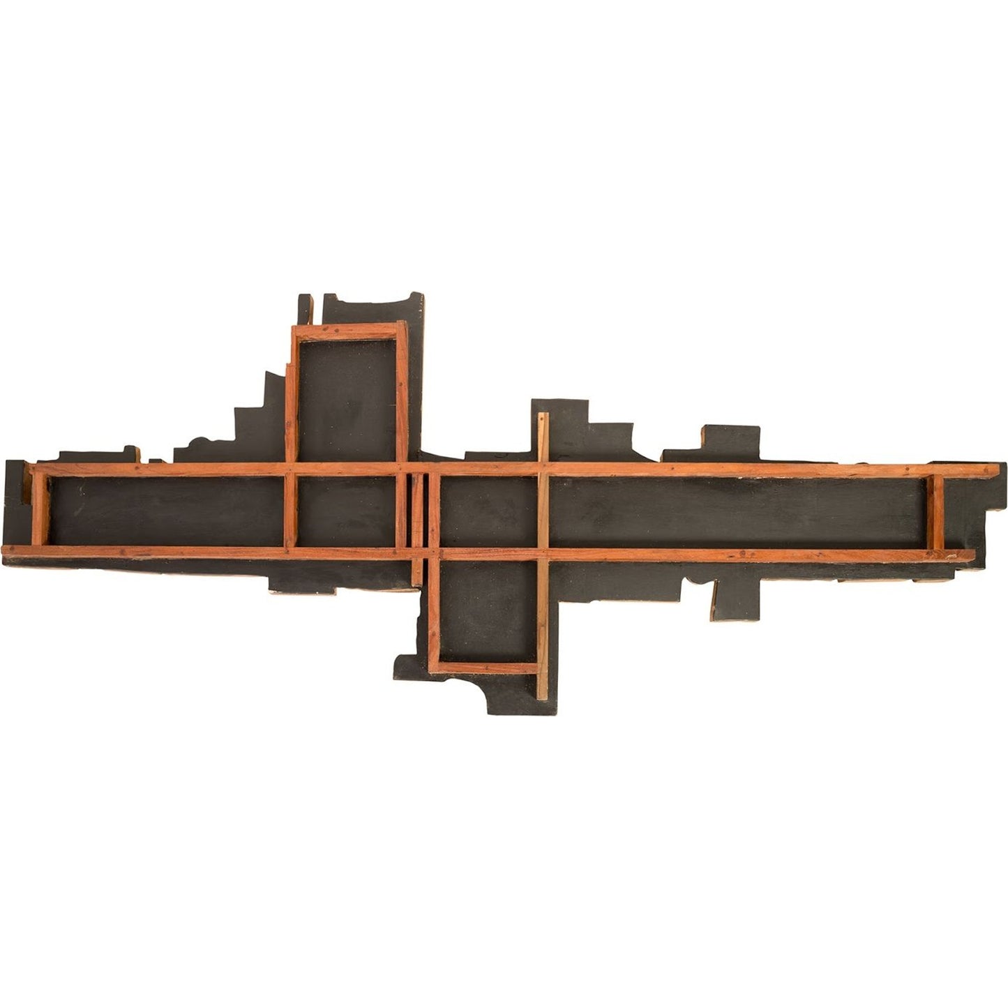 008 SR-819988 | Additional Silo | Asken Wall Art by Phillips Collection in brown. Made from wood in a modern style.
