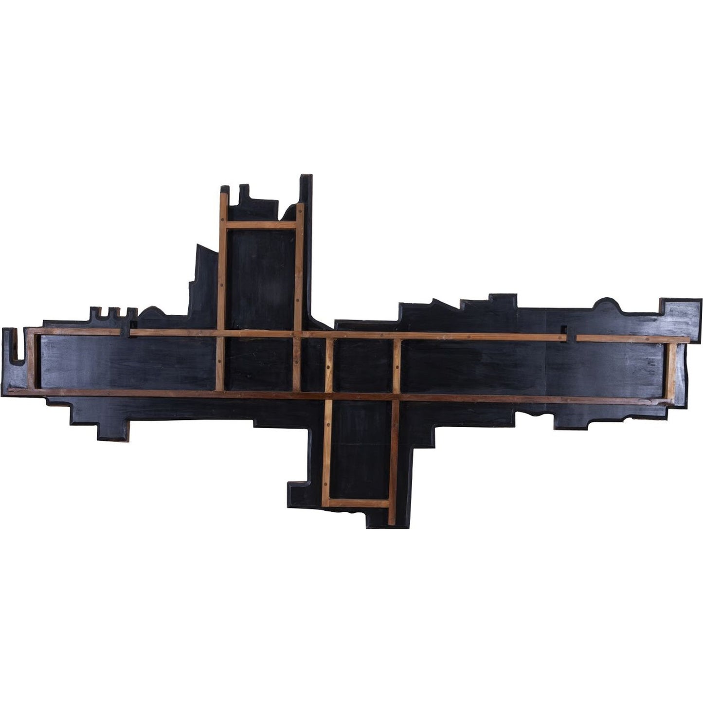 003 SR-819988 | Additional Silo | Asken Wall Art by Phillips Collection in brown. Made from wood in a modern style.
