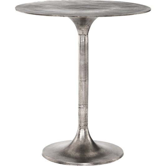 001 SR-810018 | Additional Silo | Simone Counter Table by Four Hands in raw antique nickel. Made from aluminum in a modern style.