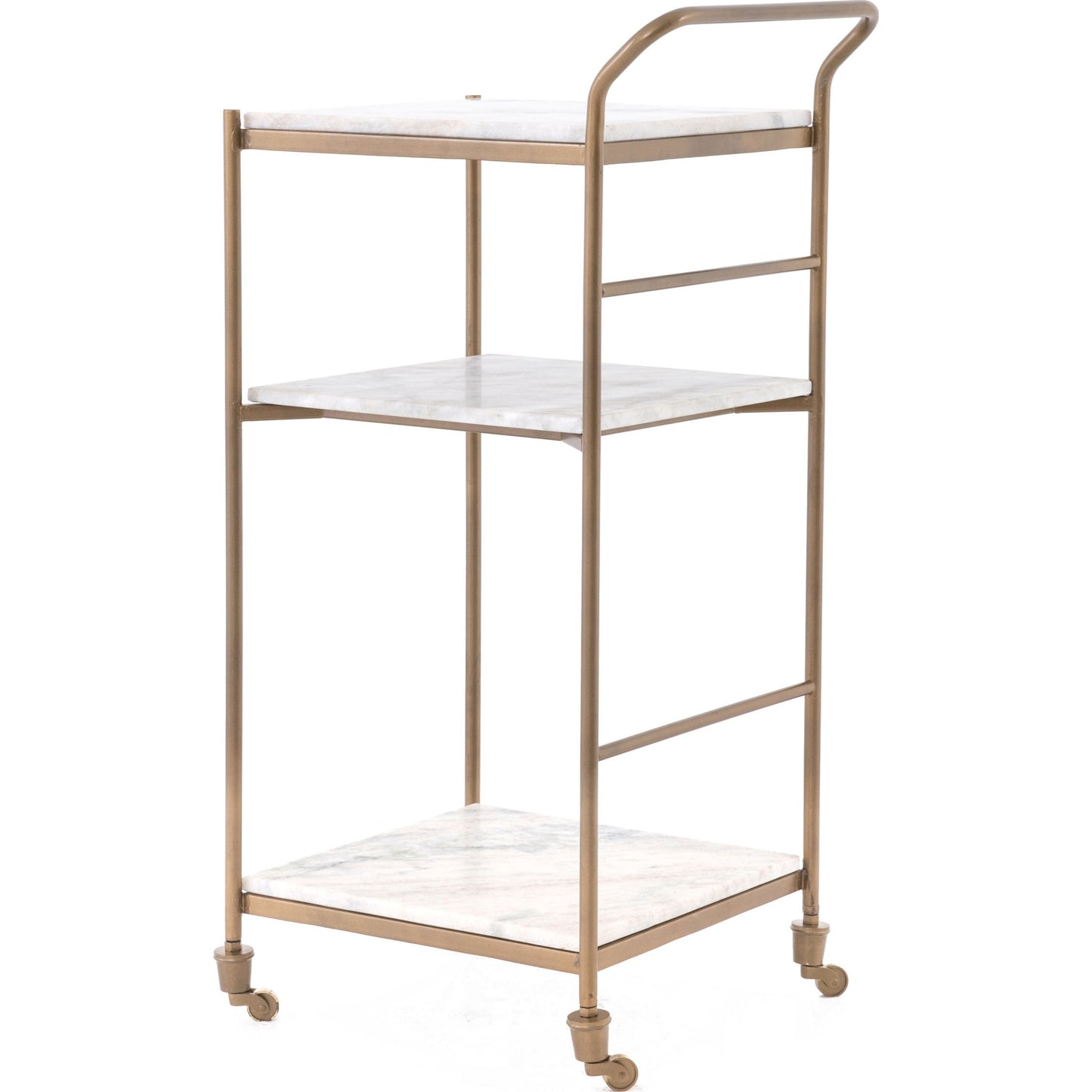 003 SR-369003 | Additional Silo | Felix Bar Cart by Four Hands. Made from iron, solid marble in a transitional style.