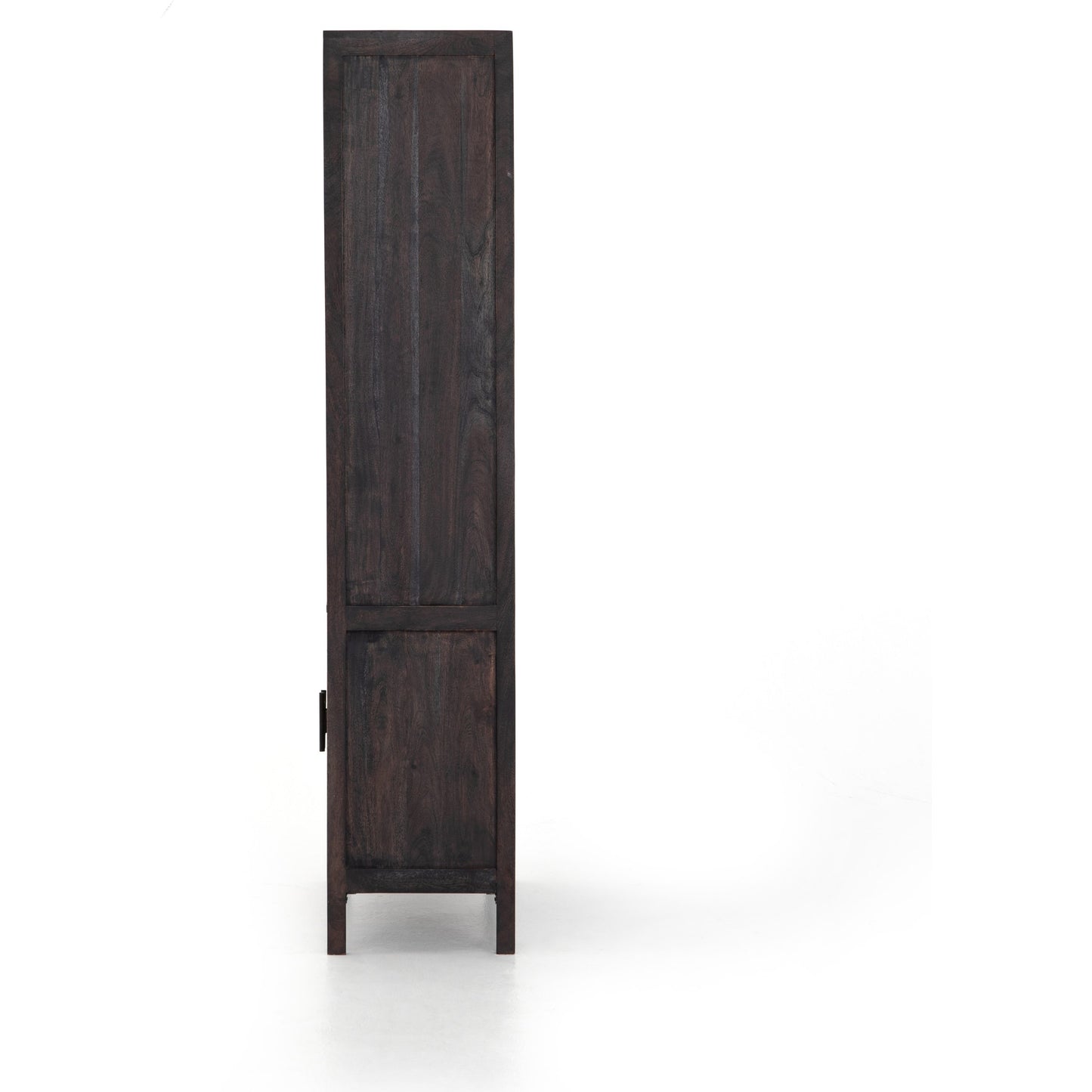 015 SR-368917 | Additional Silo | Caprice Bookshelf by Four Hands in washed black. Made from solid acacia in a modern style.