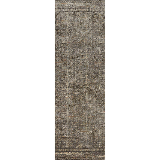 Javari JV-06 Rug by Loloi in charcoal, silver. Made from polyester, polypropylene in a eclectic & global style.
