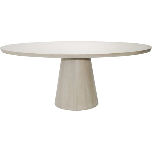 Jefferson Oval Dining Table by Worlds Away. Made from unique in a eclectic & global style.
