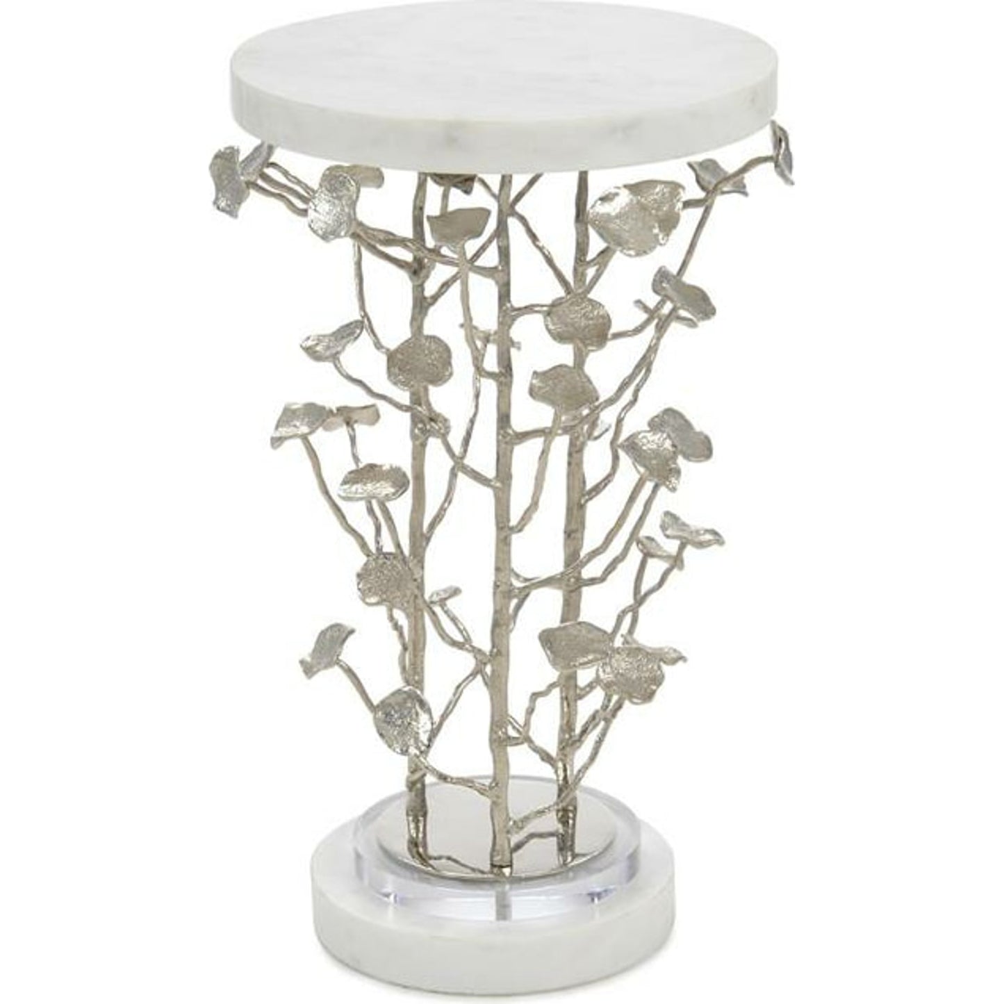 001 SR-864733 | Additional Silo | Branch Martini Table by John-Richard in nickel. Made from acrylic, metal, nickel in a eclectic & global style.