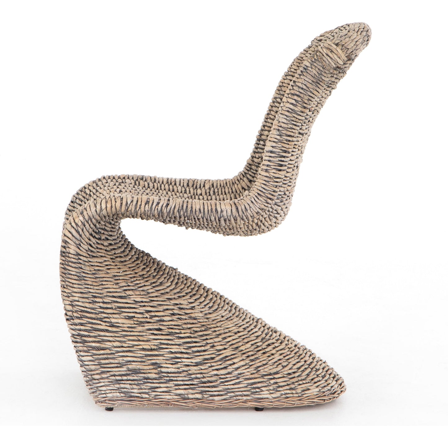009 SR-809988 | Additional Silo | Portia Dining Chair by Four Hands in gray wash. Made from banana leaf, iron in a modern style.