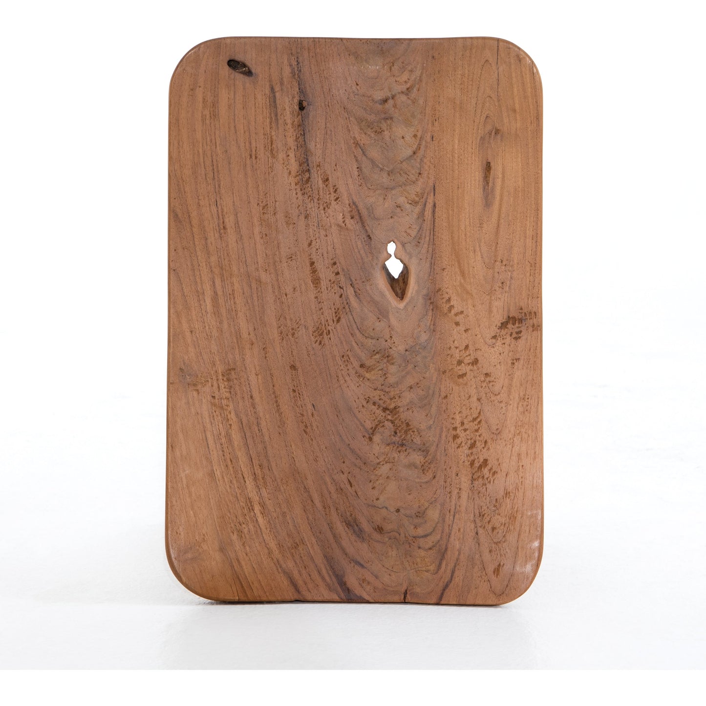 009 SR-810082 | Additional Silo | Zuri Stool by Four Hands in aged natural teak. Made from solid teak in a modern style.