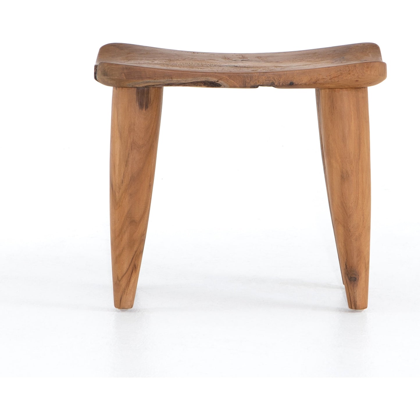 011 SR-810082 | Additional Silo | Zuri Stool by Four Hands in aged natural teak. Made from solid teak in a modern style.