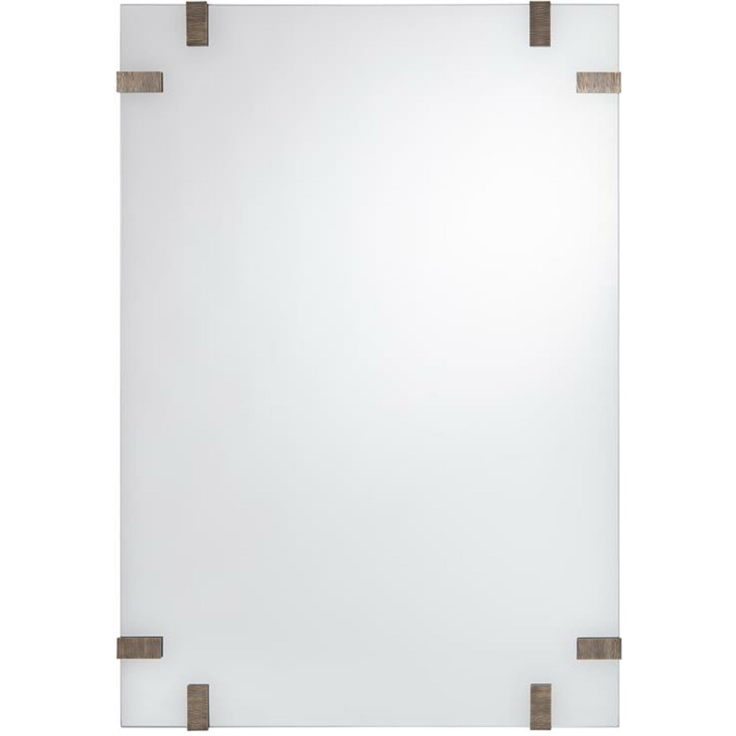 001 SR-864372 | Additional Silo | Isabel Mirror by John-Richard in brass, silver. Made from brass in a modern style.