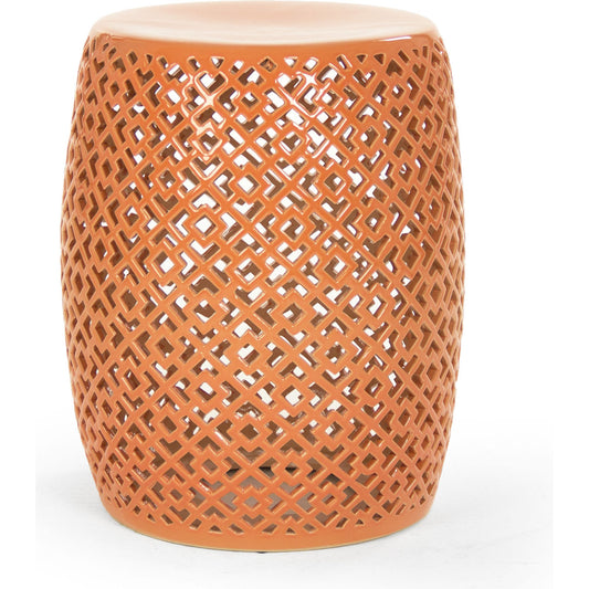 Lorin Garden Stool by Zentique in ceramic. Made from ceramic in a eclectic & global style.