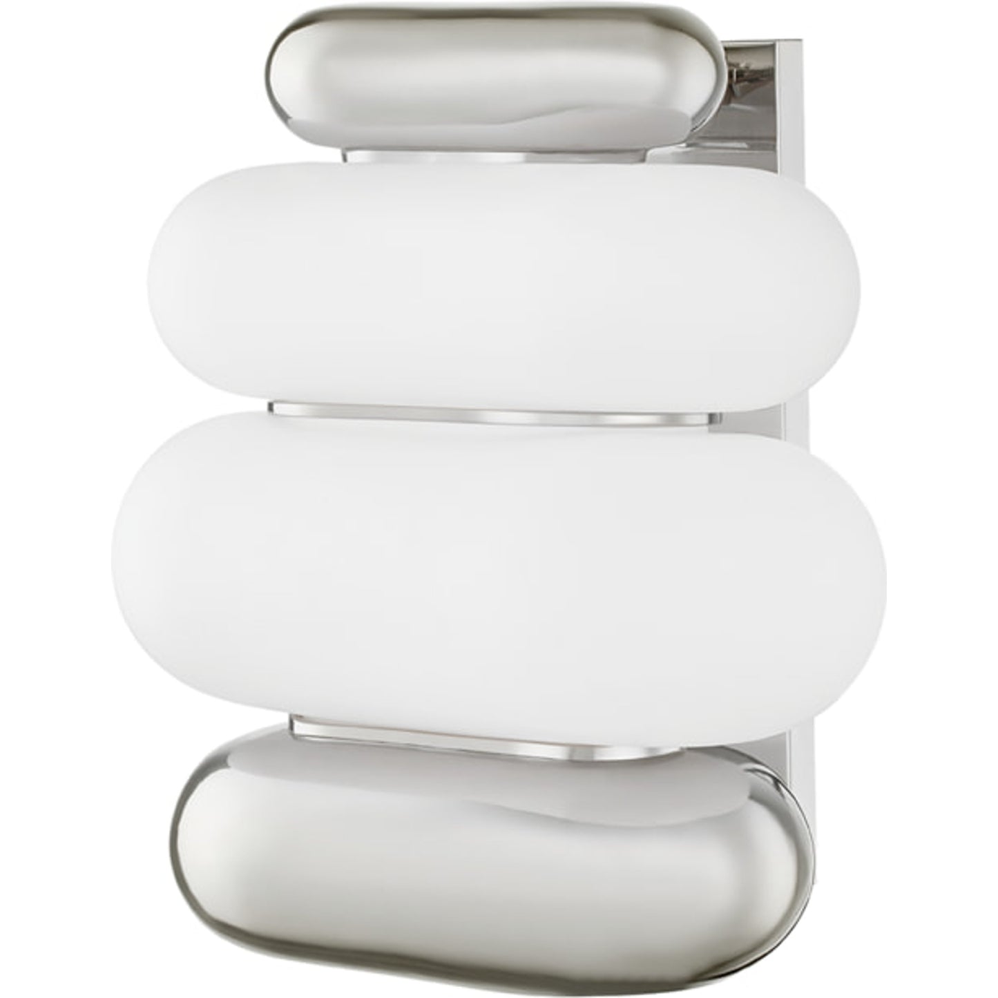 002 SR-860510 | Additional Silo | Palisade Wall Sconce by Hudson Valley in brushed nickel. Made from steel in a modern style.