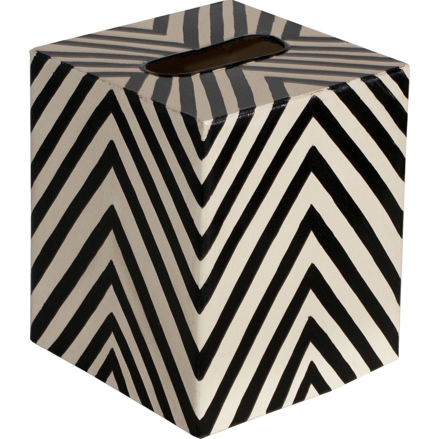 001 S-316629 | Additional Silo | Kleenex Zebra by Worlds Away. Made from metal in a eclectic & global style.