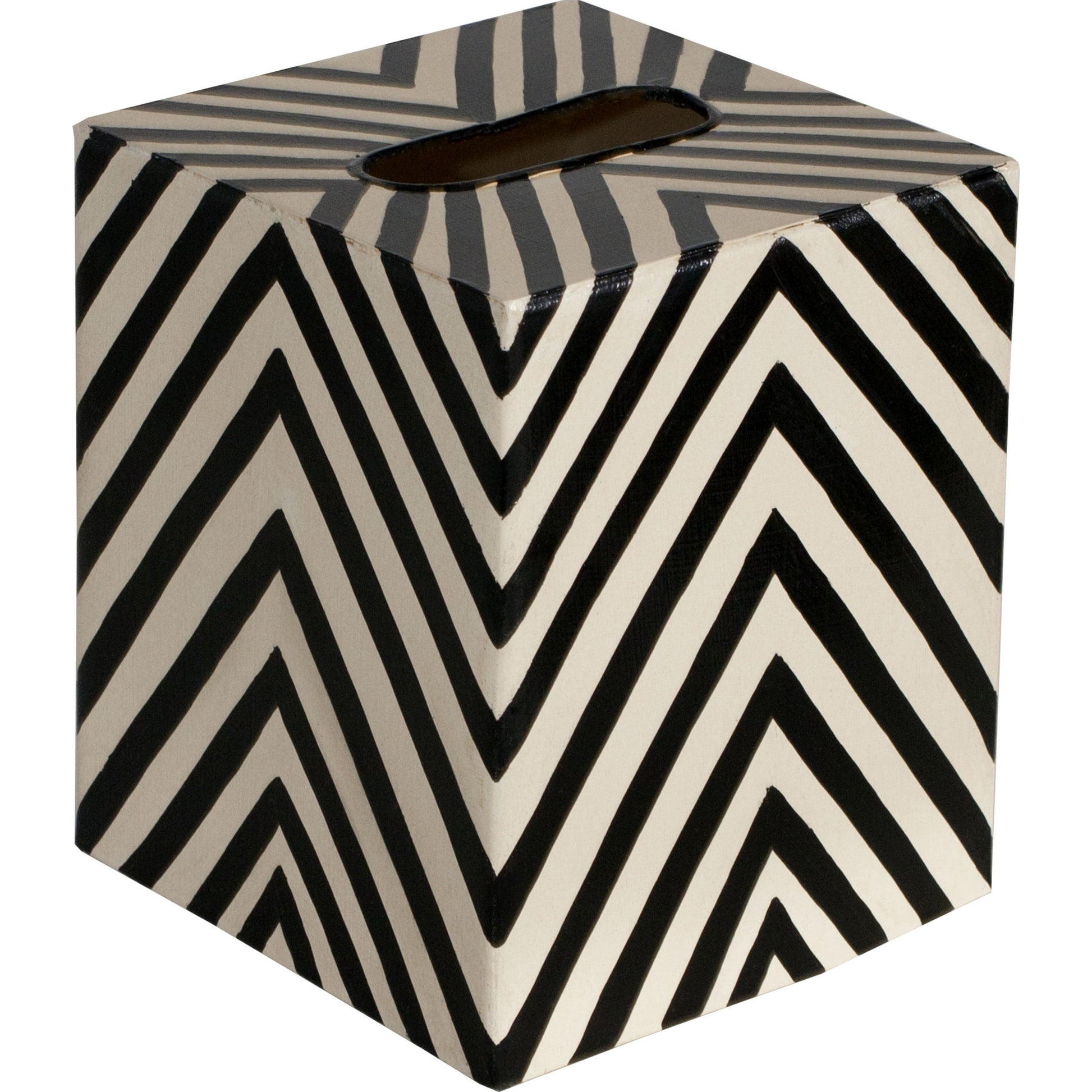 Kleenex Zebra by Worlds Away. Made from metal in a eclectic & global style.