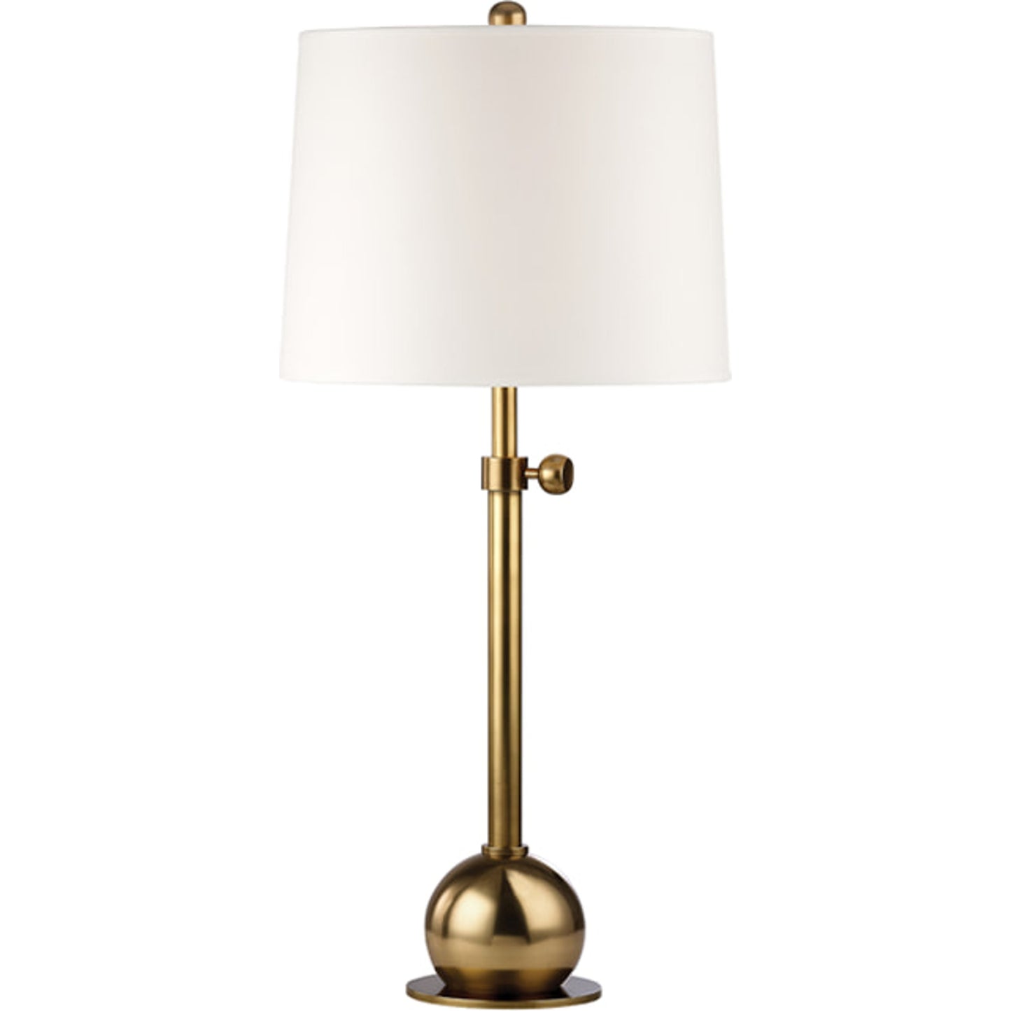 005 S-313792 | Primary Silo | Marshall Table Lamp by Hudson Valley in vintage brass. Made from steel in a modern style.