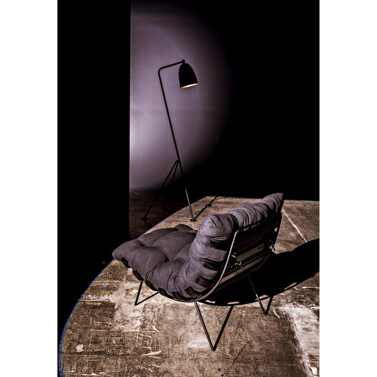 Asti Floor Lamp by Noir in metal. Made from metal in a modern style.