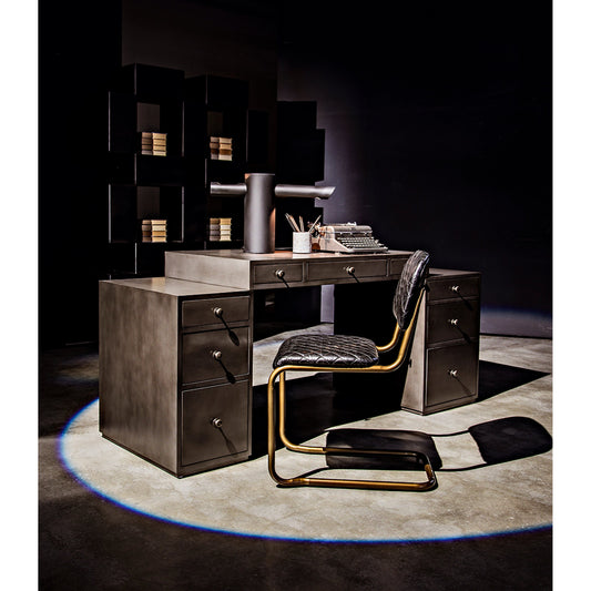 Statera Lamp by Noir in black metal. Made from metal in a modern style.