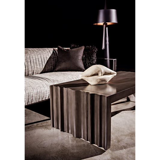 Moray Floor Lamp by Noir in black metal. Made from metal in a eclectic & global style.