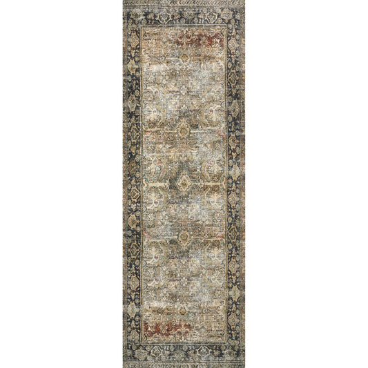 001 101525-42896,101525-42897,101525-42898 | Primary Silo | Layla LAY-03 Rug by Loloi in olive, charcoal. Made from 100% polyester, cotton canvas backing in a traditional style.