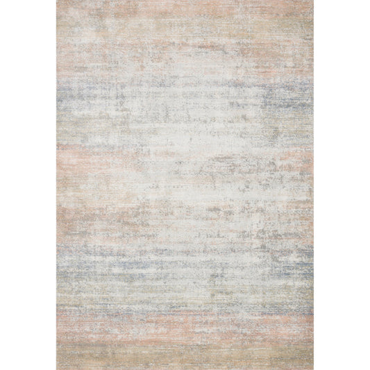 Lucia LUC-05 Rug by Loloi in mist. Made from polypropylene, polyester in a modern style.