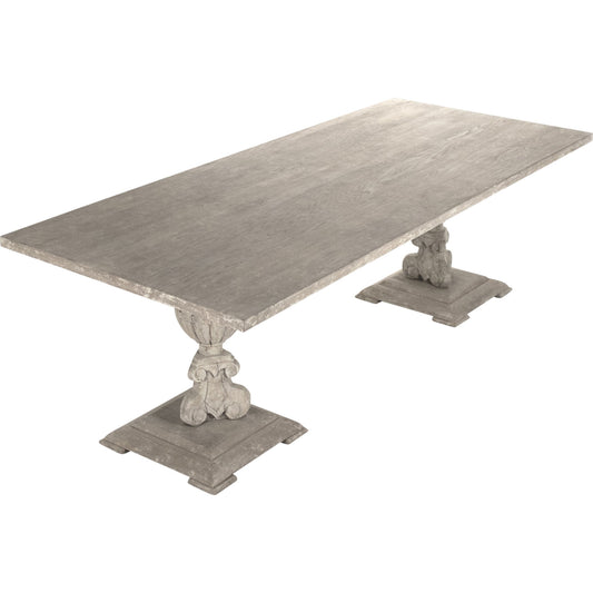 Marsh Table by Zentique in weathered and pine, poplar, elm. Made from pine, poplar, elm in a cottage & farmhouse style.