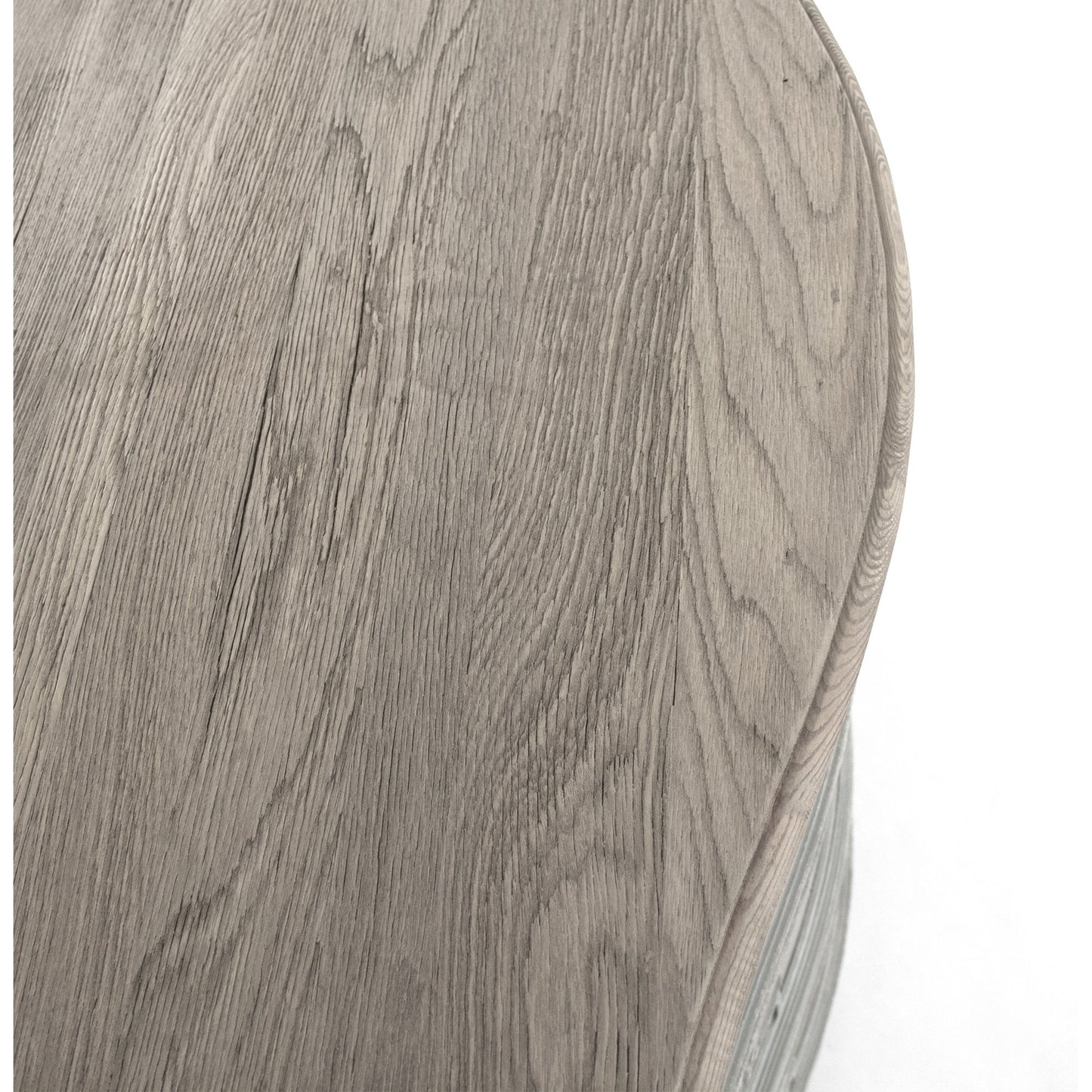 004 S-337538 | Closeup | Lennon Chest by Zentique in dry natural top, distressed blue gray base and birch, poplar, elm. Made from unique in a traditional style.