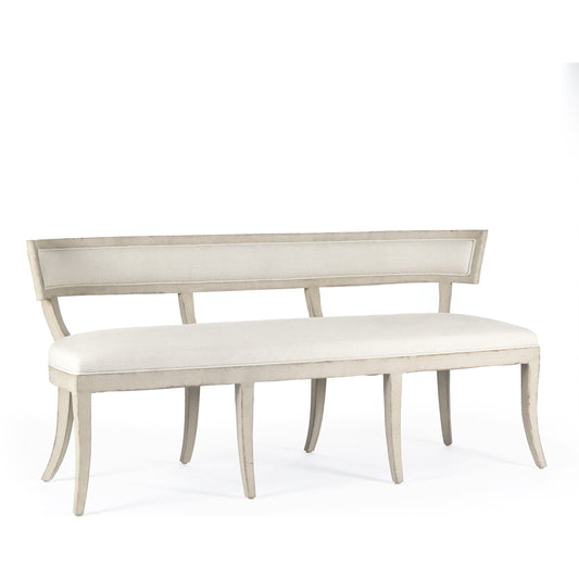 Lorand Bench by Zentique in birch. Made from birch in a traditional style.