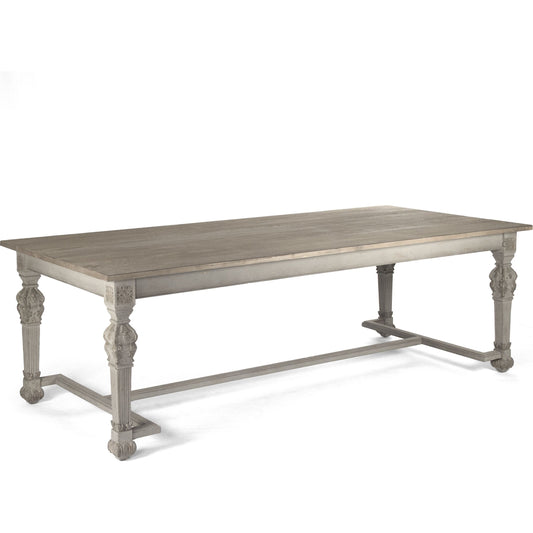 San Francisco Dining Table by Zentique in elm, birch, plywood. Made from elm, birch, plywood in a cottage & farmhouse style.