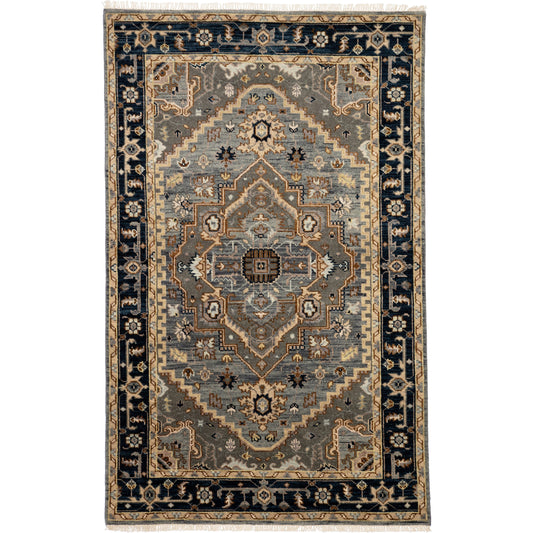 001 SI-1781462,SR-889660 | Primary Silo | Liberty LIB04 Rug by Jaipur Living in gray, brown. Made from 100% wool in a unique style.
