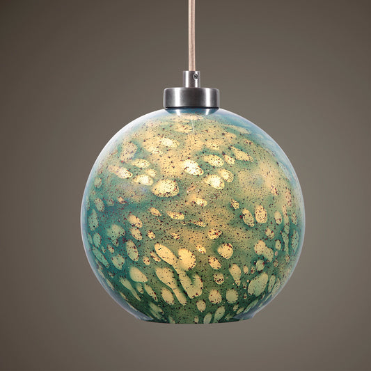 GEM Mini Pendant by Uttermost. Made from steel, glass in a modern style.