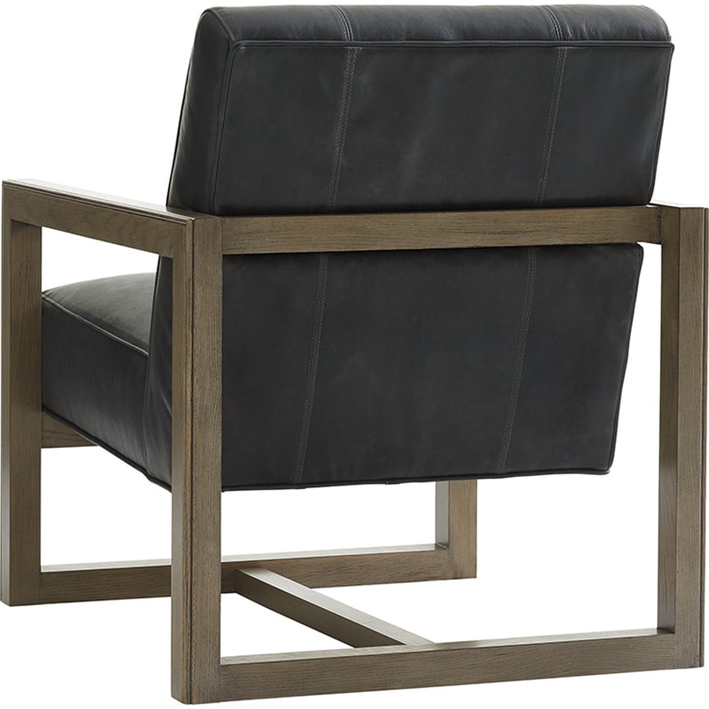 002 SR-835416 | Additional Silo | Harrison Leather Chair by Lexington in black. Made from unique in a modern style.