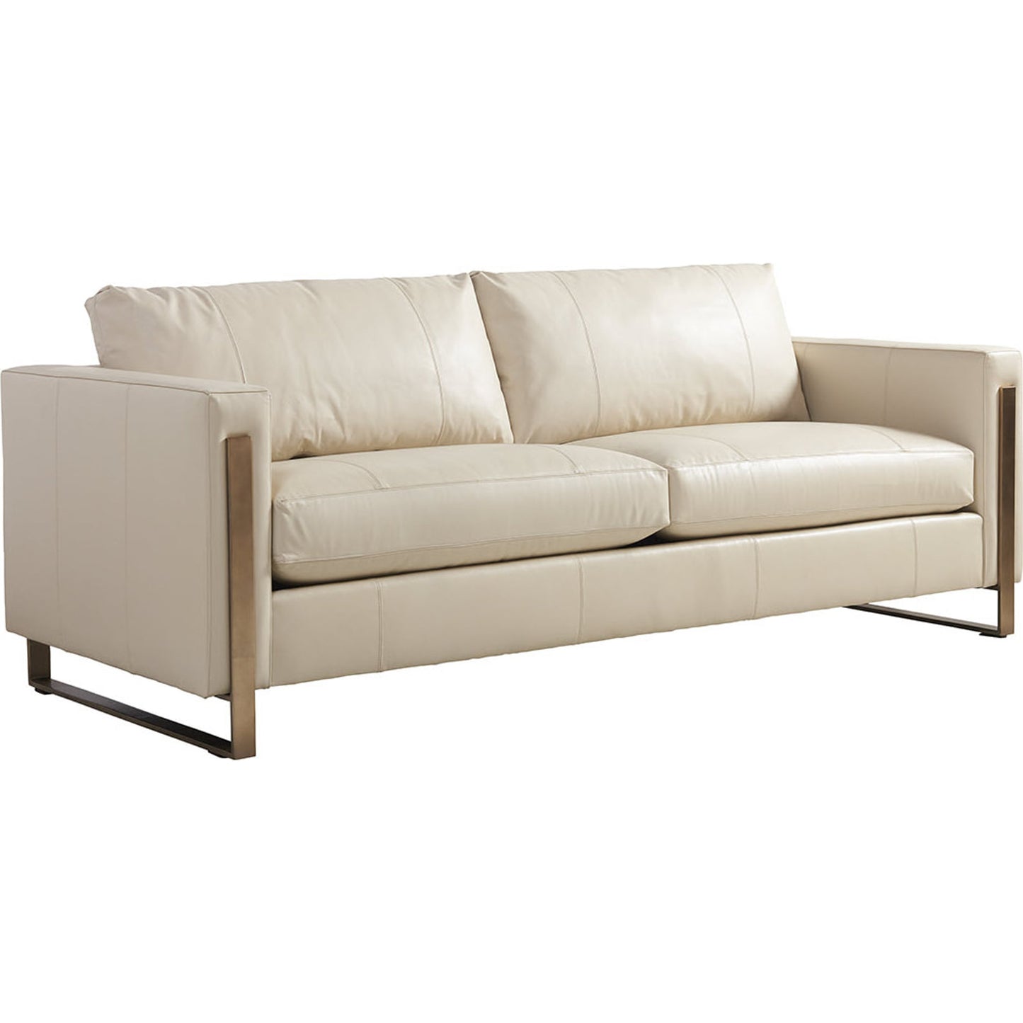 001 SR-835567 | Additional Silo | Nob Hill Leather Sofa by Lexington. Made from unique in a modern style.
