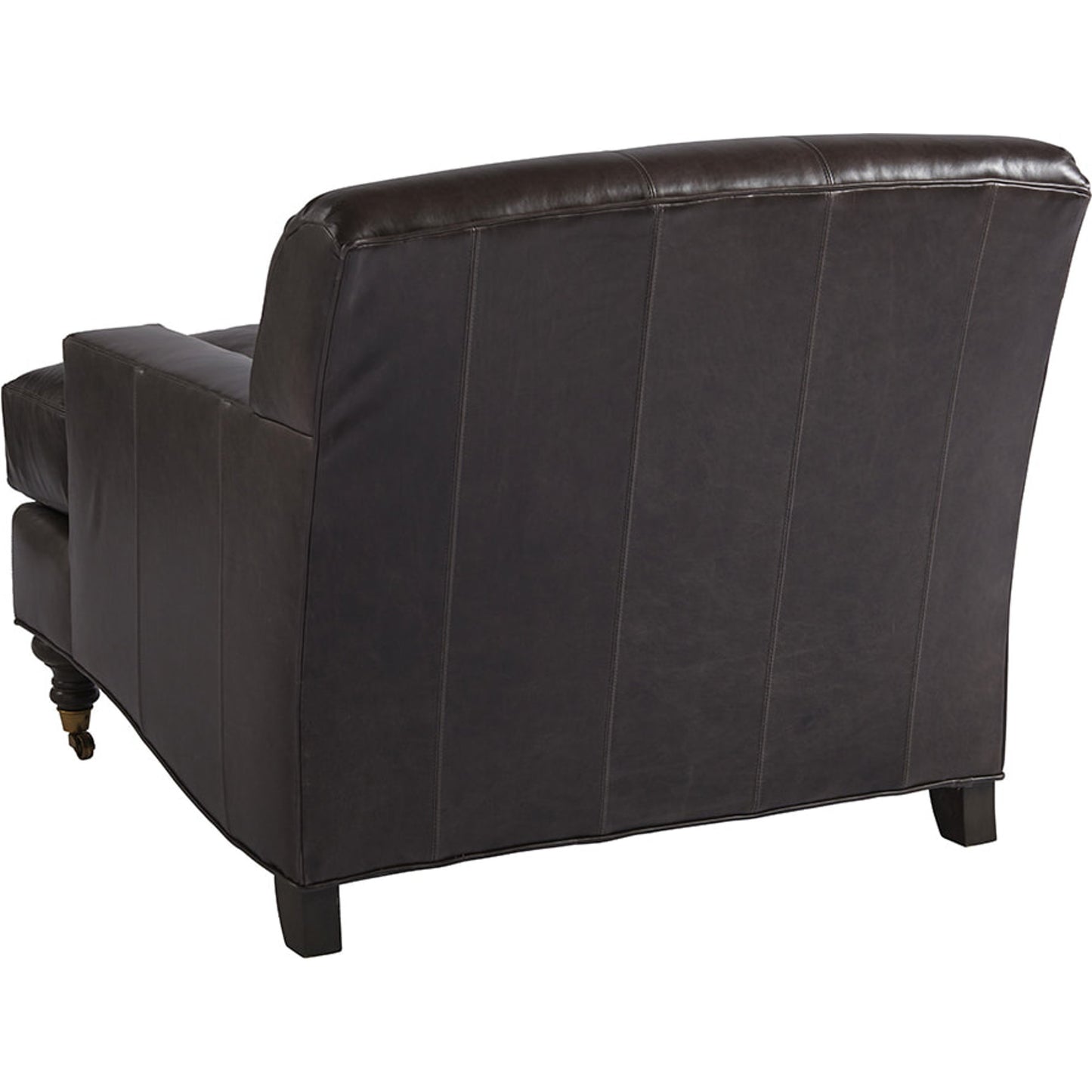 002 SR-834976 | Additional Silo | Oxford Leather Chair by Lexington in mocha and leather. Made from unique in a transitional style.