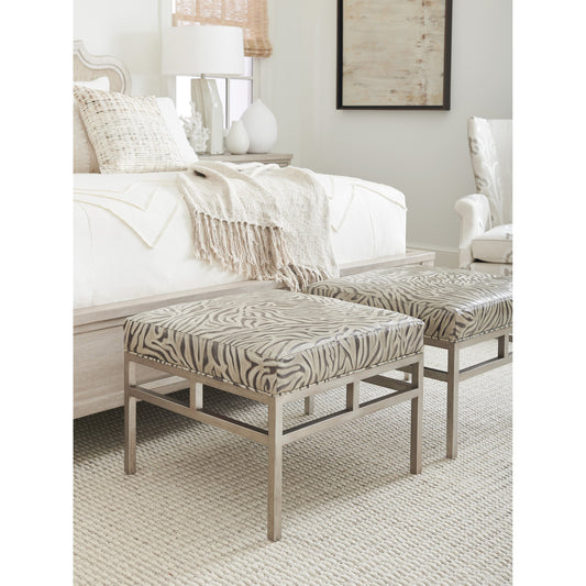 Lucca Leather Ottoman by Lexington. Made from unique in a transitional style.