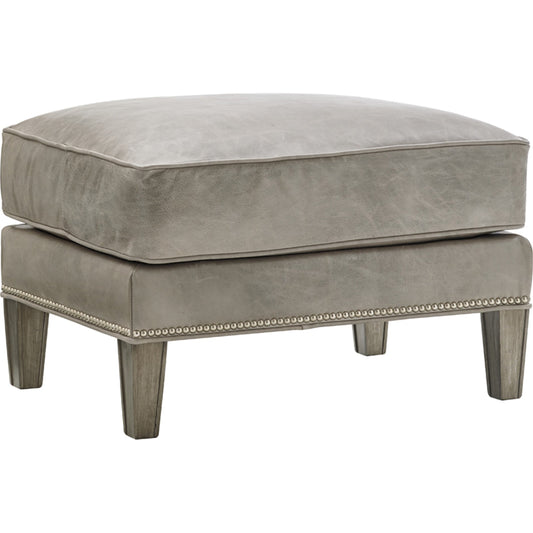 001 SR-835106 | Primary Silo | Ashton Leather Ottoman by Lexington. Made from unique in a transitional style.