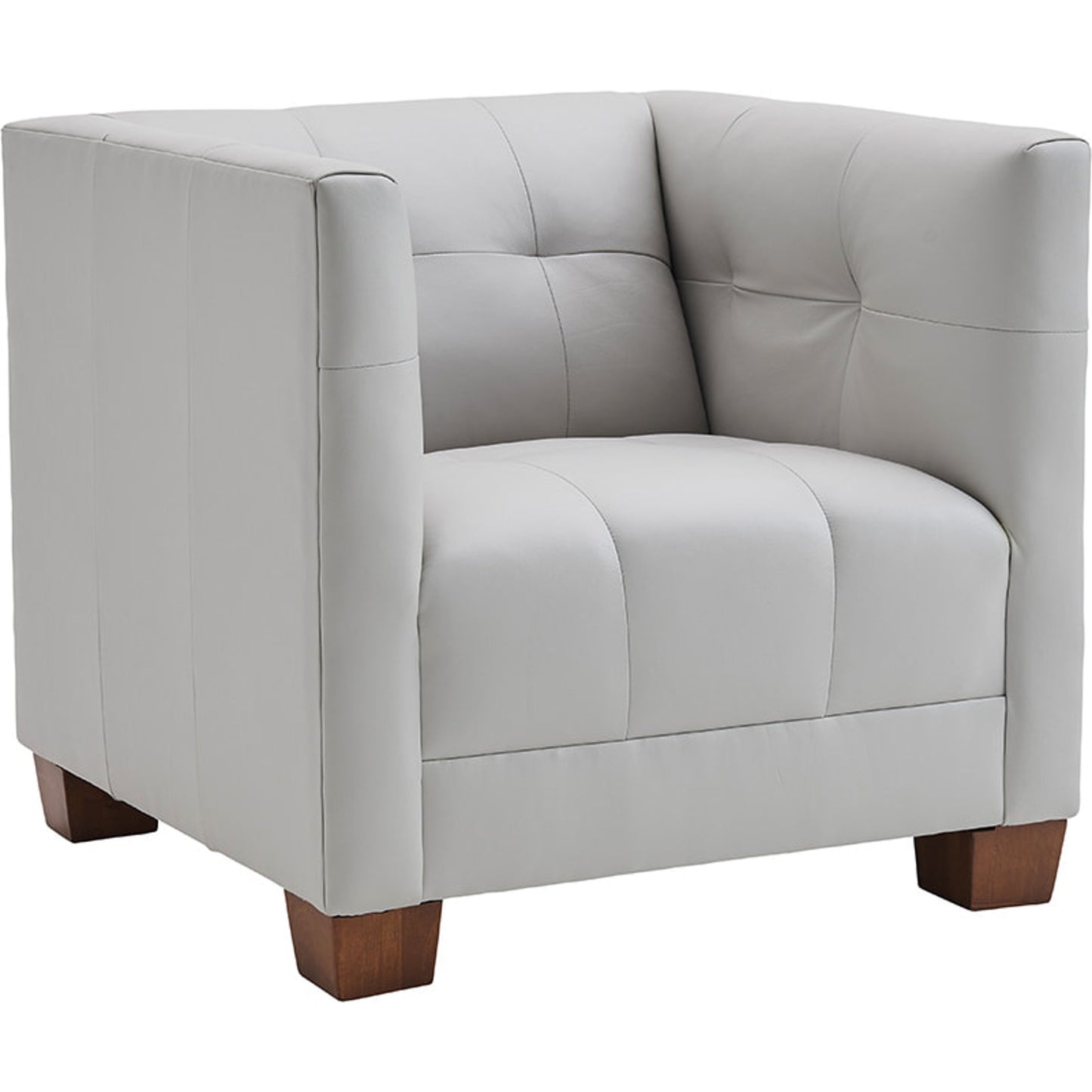 001 SR-835332 | Additional Silo | Emilia Leather Chair by Lexington in gray. Made from unique in a modern style.