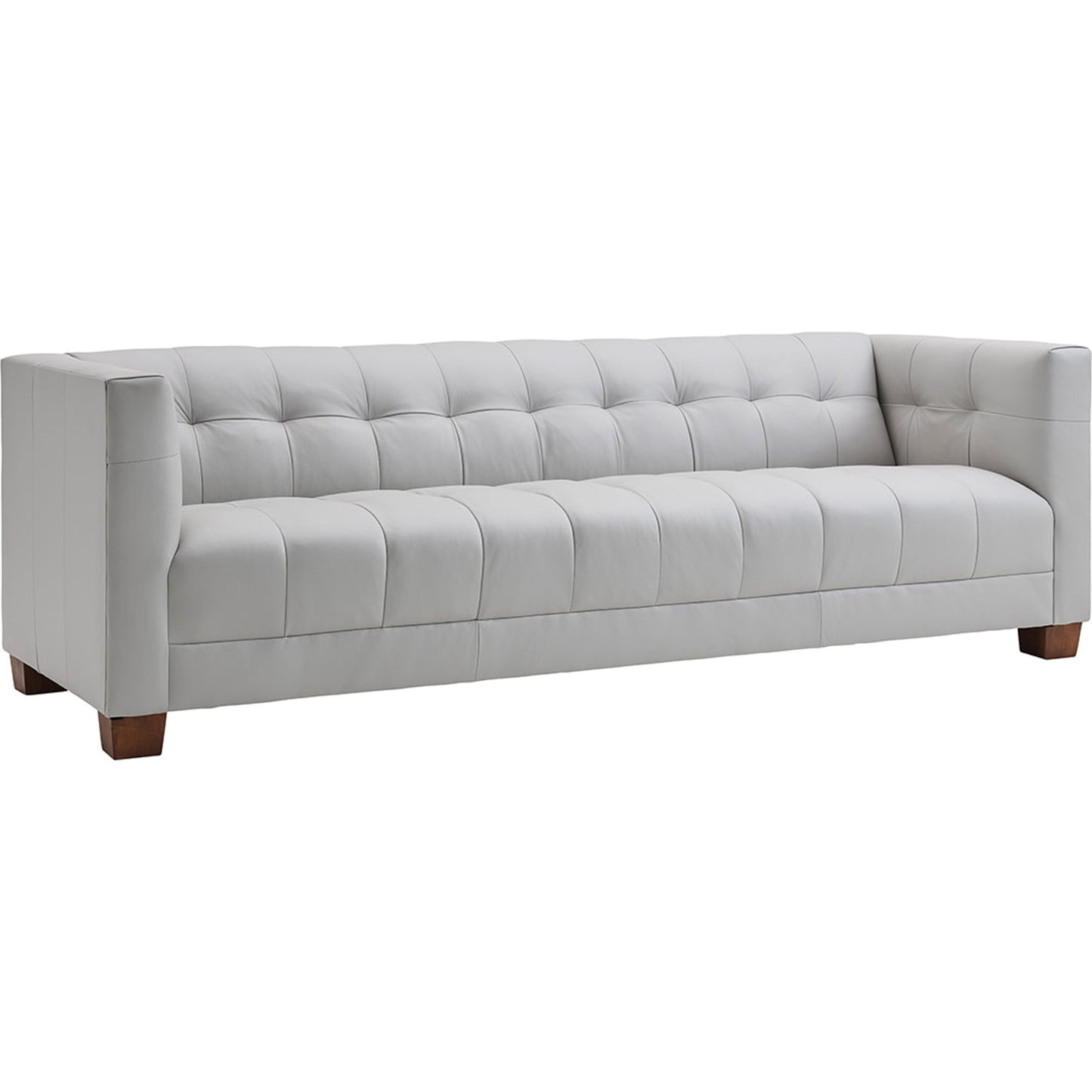 001 SR-835333 | Additional Silo | Emilia Leather Sofa by Lexington in gray. Made from unique in a modern style.