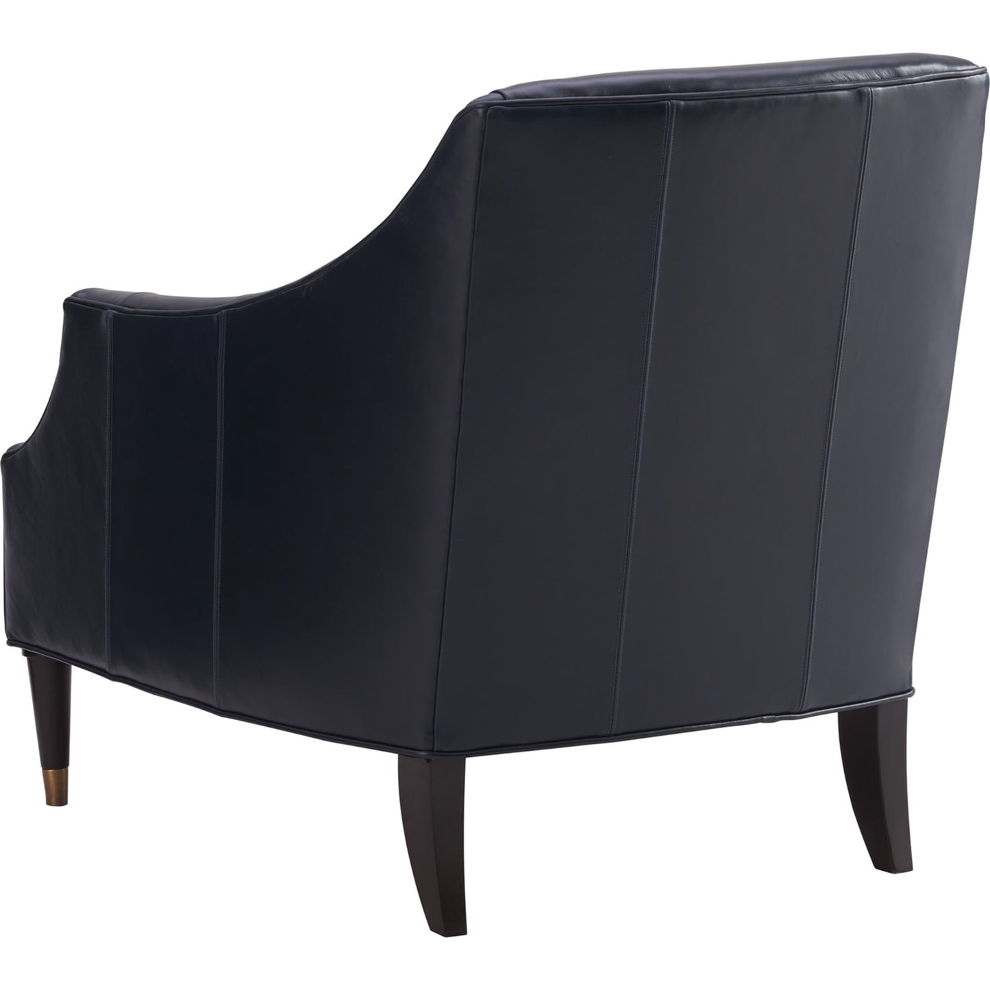 002 SR-835465 | Additional Silo | Kerney Leather Chair by Lexington in navy. Made from unique in a transitional style.