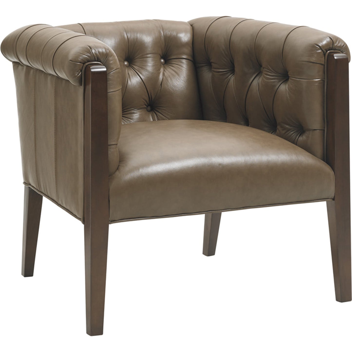 001 SR-835203 | Additional Silo | Brookville Leather Chair by Lexington. Made from unique in a transitional style.