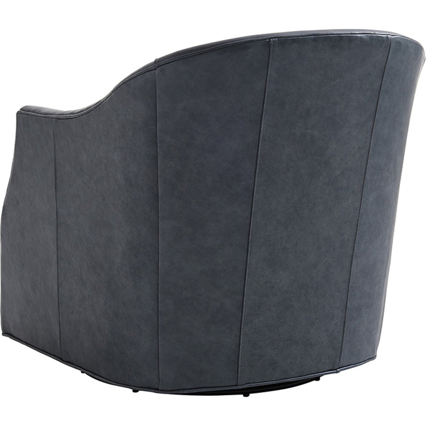 002 SR-835341 | Additional Silo | Escala Leather Swivel Chair by Lexington in platinum. Made from unique in a transitional style.