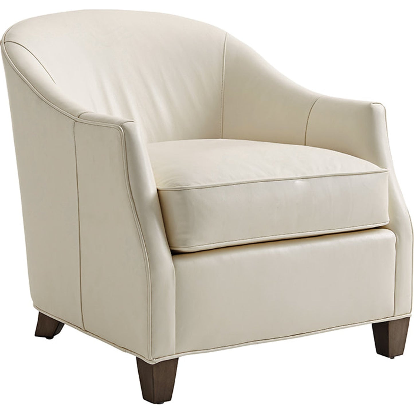001 SR-835340 | Additional Silo | Escala Leather Chair by Lexington in cream. Made from unique in a transitional style.